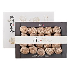 장흥 표고버섯 선물세트 흑화고 200g + 보자기, 1세트