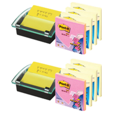 3M Post-it 利貼 3M DS330 Crystal Dispenser Pack (Dispenser + Pop-up Refill 4 Pads), 2個