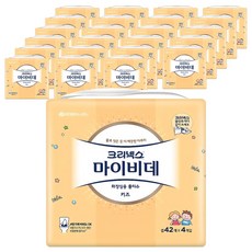 마이비데 화장실용 물티슈 캡형 키즈, 42매, 24개