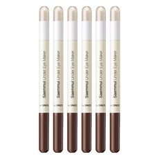 더샘 샘물 애교살 메이커 아이섀도, 04애교통통아이보리, 6개