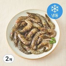 살맛나요 무항생제 인증 친환경새우 (냉동), 2개, 300g