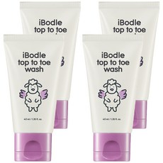 iBodle 從頭到腳沐浴露, 4個, 40ml