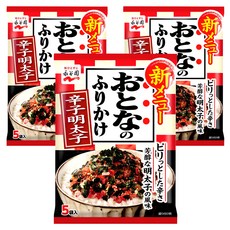 Nagatanien 永谷園 大人的香鬆 辛子明太子 辣味明太子口味, 8.5g, 3個