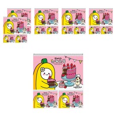 포포팬시 룰루랄라 오래쓰는 스케치북 핑크, 8절, 30매, 18개