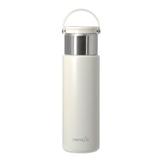 PEARL LIFE 珍珠金屬 水壺 附杯 HC-577, 白色, 750ml, 1個