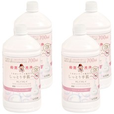 LION 獅王 趣淨 敏弱肌專用洗手慕斯補充瓶, 700ml, 4瓶