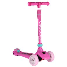 COOLLED 어린이 광폭휠 디럭스 킥보드, 핑크, 1개