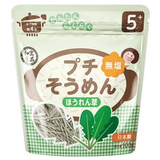 和寓良品 寶寶細麵 鮮蔬菠菜 5個月以上適用 無鹽, 100g, 1包