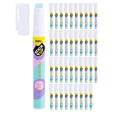 得力馬卡龍超薄膠棒EA23810隨機發貨, 2.6克, 40個