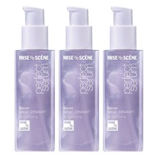 미쟝센 퍼펙트 매직 스트레이트 헤어세럼, 80ml, 3개