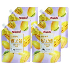 쥬피터 망고 리플잼, 1kg, 4개