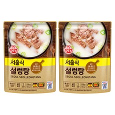 오뚜기 서울식 설렁탕, 500g, 2개