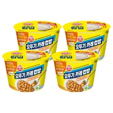 오뚜기 카레 컵밥+계란국, 325g, 4개