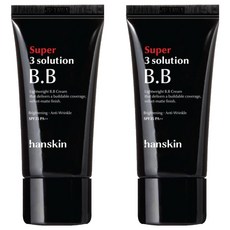 Hanskin 超級三液BB霜 SPF35 PA++ 30ml, 02 自然膚色, 30g, 2條