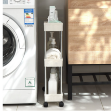 SUNEWZ 移動式縫隙層架收納櫃, 混合顏色