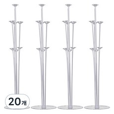 Starium 氣球花束 70cm, 白色, 20個