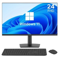 디클 2025 올인원 PC 셀러론 인텔11세대, 블랙, 8GB, 512GB, WIN11 Home, CUP-A24S
