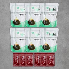 해조미 라이트16 미역국수 300g x 6ea + 비빔소스 60g x 6ea, 2.16kg, 1세트