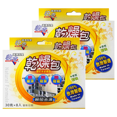 快克 乾燥包 櫥櫃用 8包, 30g, 2盒