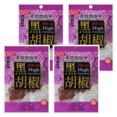 太珍香 豆干 黑胡椒口味 非基因改造系列, 100g, 4包