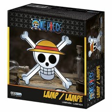 ABYSTYLE 航海王 草帽海賊團 LOGO標誌 造型燈飾 22x7x21公分, 白色