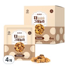 ORLY 더 달콤한 그래놀라 초코초코, 100g, 4개