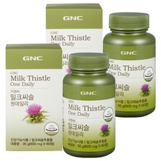 GNC 밀크씨슬 원데일리, 60정, 2개