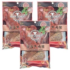 德昌五香牛肉乾,3入-草飼牛肉，獨立包裝，傳統工法製作, 100g, 3包