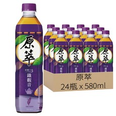 原萃 鐵觀音, 無糖 無香料 雲霧工法, 580ml, 24瓶