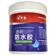 好秀家 透明防水膠 黏性高 韌性強 1kg, 1個