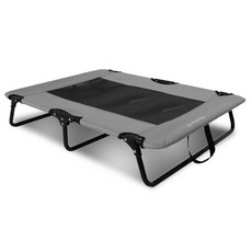 딩동펫 반려동물 릴렉스 접이식 해먹, 그레이, 1개