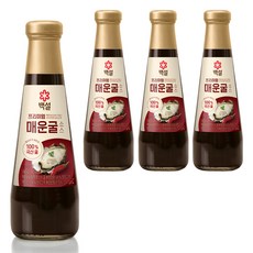 백설 프리미엄 매운굴 소스, 350g, 4개