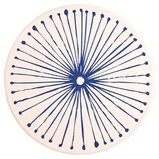 Caldo 卡朵生活 流動時光圓形珪藻土杯墊, 蒲公英, 1個