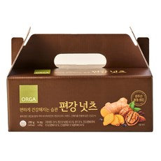 ORGA 綜合堅果&薑糖片隨身包 14包入, 1盒