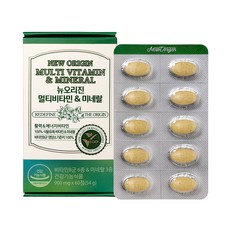 New Origin綜合維他命礦物質錠, 60顆, 1盒