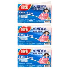 楓康 撕取式垃圾袋 大 69張, 3袋