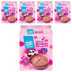 푸디버디 핑크 퐁당 라면 80g, 20개