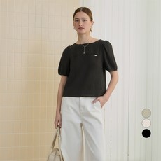 JUCY JUDY 女性抓皺透視雪紡衫 JZBL321H