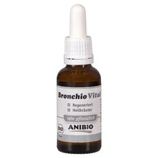 德國家醫 ANIBIO 寵物保健系統 支氣管守護精華飲(含紫錐菊), 支氣管營養補充, 1瓶