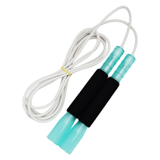 JFROPE Twinkle海綿競速跳繩, 薄荷綠 + 白色繩, 1個