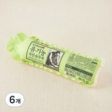 김구원선생 유기가공식품 인증 국산 순두부, 350g, 6개
