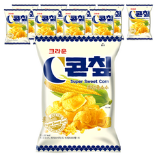 콘칲 초당옥수수 스낵, 70g, 10개
