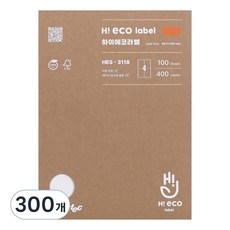 Formtec High Eco物流管理用標籤 HES-3118, 四格, 300個
