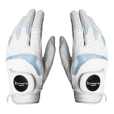 Xspiders 羊皮高爾夫球手套 雙手款, 混色, 1雙