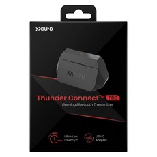 XROUND THUNDER CONNECT PRO電競發射器, XT-04, 黑色, 1個