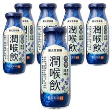 順天本草 潤喉飲, 200ml, 6瓶
