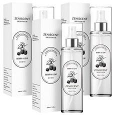 JeniScent 衣物織品除臭香氛噴霧 正品, Berry&Leaf, 100ml, 3瓶