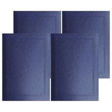 우진산업 3500 Pr48상장케이스 22.5 x 30.3 cm, 4개, 군청색