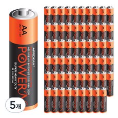 PROKAN PowerN 錳乾電池 AA, 60入, 5個