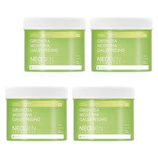 NEOGEN 綠茶保溼去角質棉片 190ml, 4個, 30片
